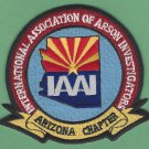 International Association of Arson Investigators Arizona Chapter Patch