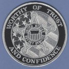 United States Secret Service Trust & Confidence Patch Gray