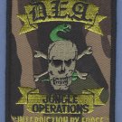 DEA Jungle Operations Police Patch Camo