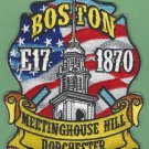Boston Fire Department Engine Company 17 Patch