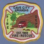 Cave City Arkansas Fire Rescue Patch