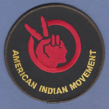 AIM American Indian Movement Patch