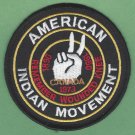AIM American Indian Movement Canada Remember Wounded Knee Patch