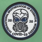 International Brotherhood of Essential Workers Covid-19 2020 Patch