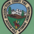 Jackson - Teton County Wyoming Fire Patch