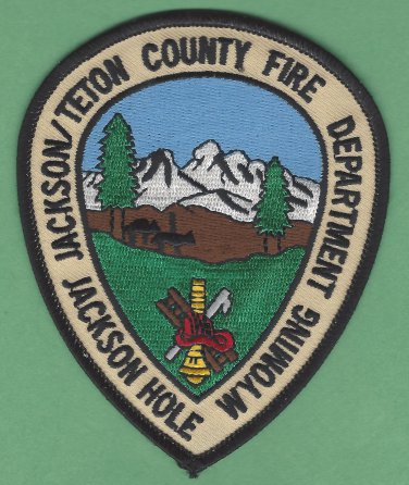 Jackson - Teton County Wyoming Fire Patch