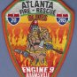Atlanta Fire Department Engine Company 9 Fire Patch