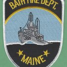 Bath Maine Fire Patch