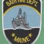 Bath Maine Fire Patch