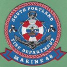 South Portland Maine Marine 48 Fire Boat Fire Patch