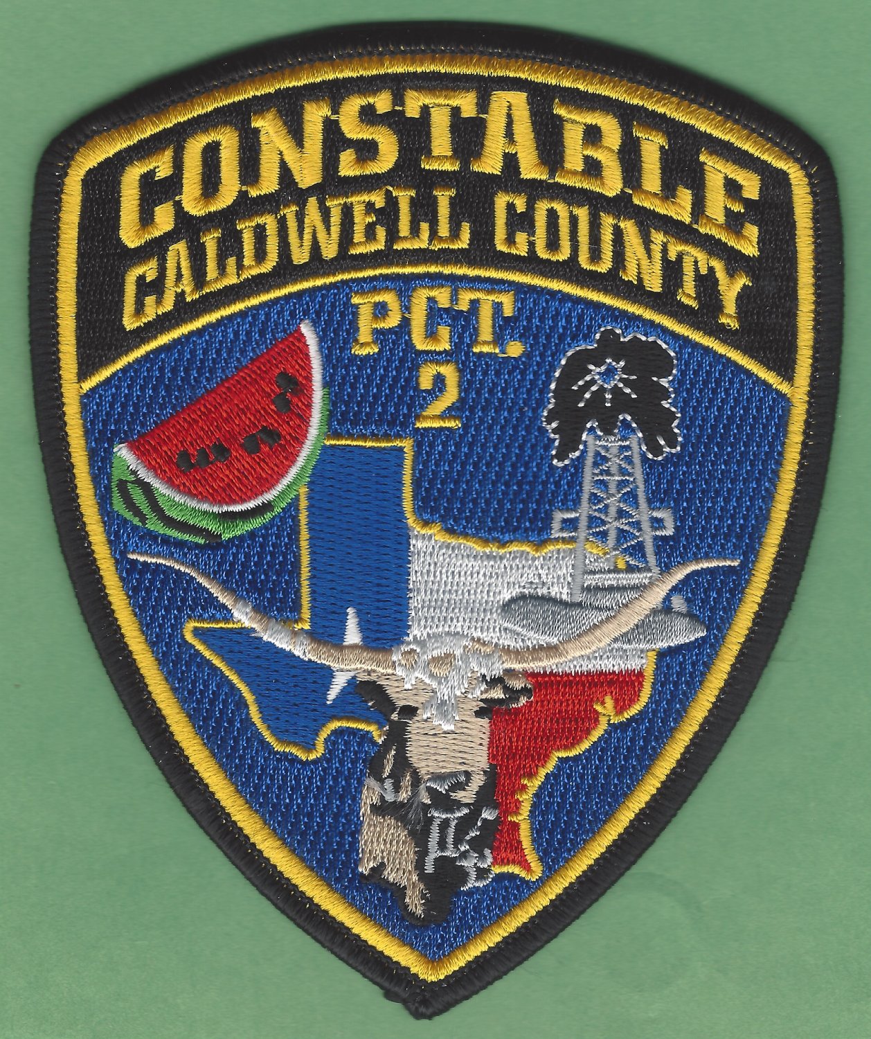 Caldwell county texas 2nd precinct constable patch