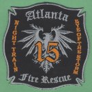 Atlanta Fire Department Engine Company 15 Fire Patch Atlanta Fire Department Engine Company 15 Fire Patch