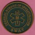FBI Federal Bureau of Investigation EMT Emergency Medical Technician SWAT Patch