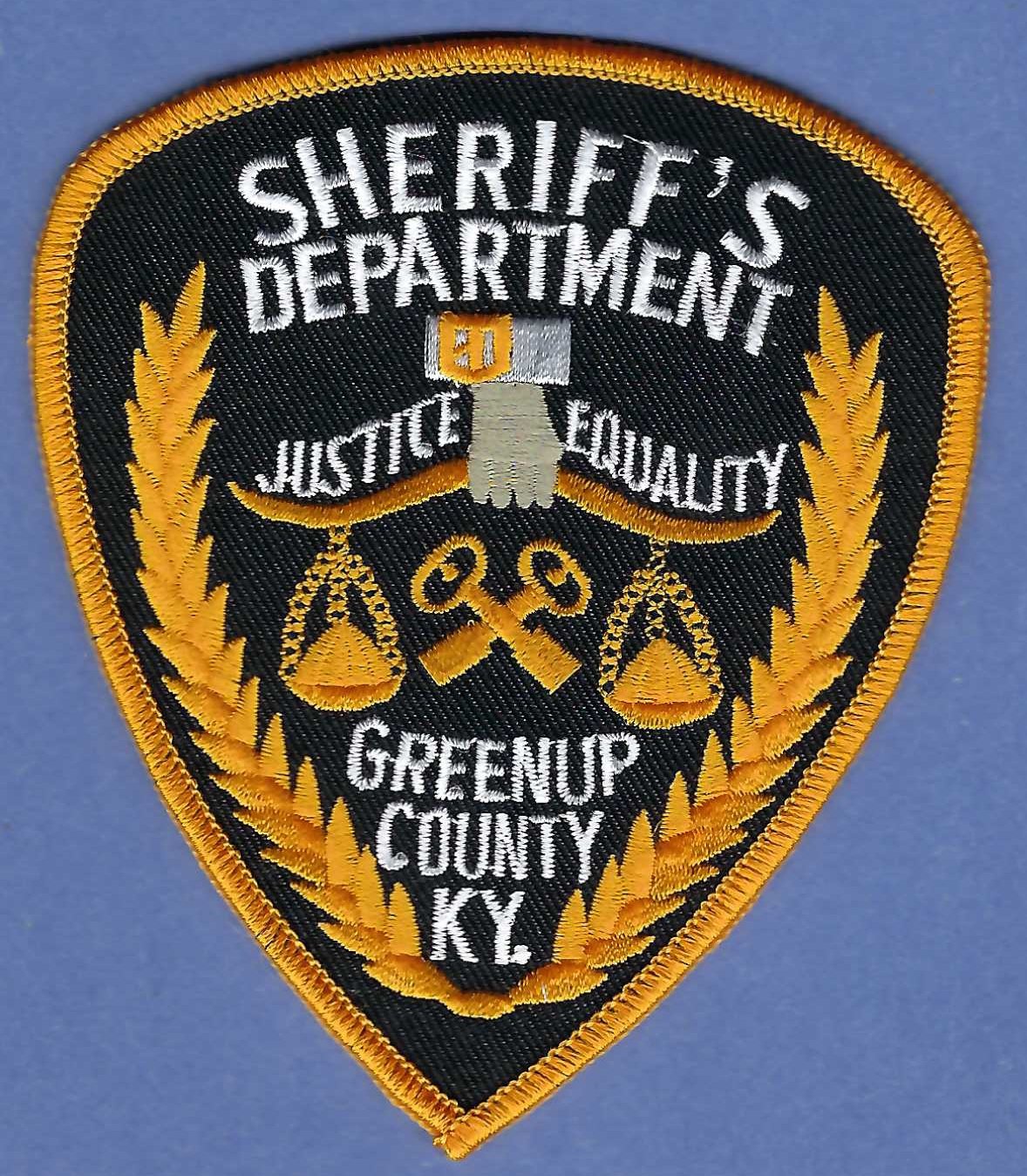 Greenup County Sheriff Kentucky Police Patch