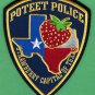 Poteet Texas Police Patch Strawberry Capital