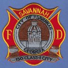 Savannah Georgia Fire Patch