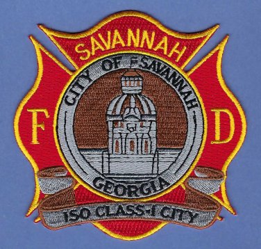 Savannah Georgia Fire Patch