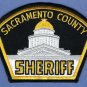 Sacramento County Sheriff California Police Patch