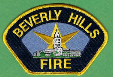 Beverly Hills California Fire Rescue Patch