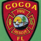 Cocoa Florida Fire Patch