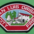 San Luis Obispo California Fire Rescue Patch