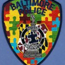 Baltimore City Maryland Police Autism Awareness Patch