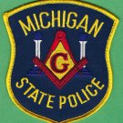 Michigan State Police Masonic Lodge Patch
