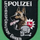 German Police Cadaver Detection K-9 Unit Patch