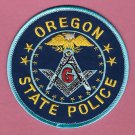 Oregon State Police Masonic Lodge Patch Oregon State Police Masonic Lodge Patch