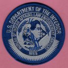 Bureau of Indian Affairs Tribal Law Enforcement Services Patch Subdued