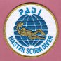 PADI Master Scuba Diver Patch