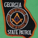 Georgia State Patrol Masonic Lodge Patch