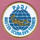 PADI Master Scuba Diver Trainer Patch