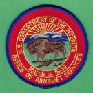 United States Department of Interior Aircraft Services Patch