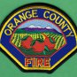 Orange County California Fire Patch
