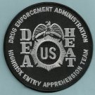 DEA HEAT High Risk Apprehension Team Police Patch