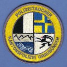 Graubunden Switzerland Police Dive Team Patch