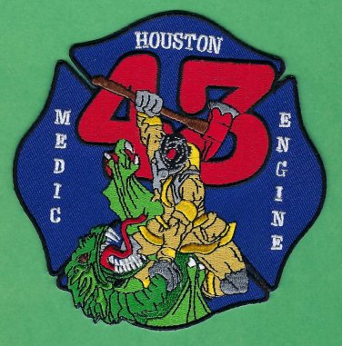 Houston Fire Department Station 43 Patch