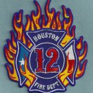 Houston Fire Department Station 12 Patch