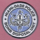 Miami-Dade County Florida Police Bomb Squad Patch