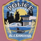 Alexandria Minnesota Police Patch