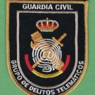 Spain Guardia Civil GDT Grupo de Delitos Telematicos Police Patch