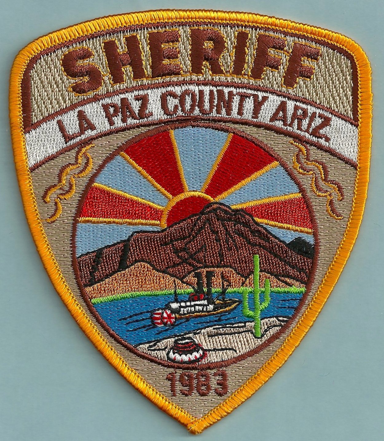 La Paz County Arizona Sheriff Patch