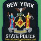 New York State Police Masonic Lodge Patch