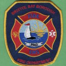 Bristol Bay Borough Alaska Fire Rescue Patch