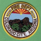 Colorado City Arizona Fire Patch