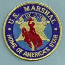 United States Marshal Wyoming Police Patch