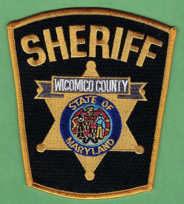 Wicomico County Maryland Sheriff Patch