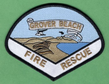 Grover Beach California Fire Rescue Patch