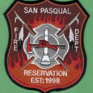 San Pasqual Indian Reservation California Fire Rescue Patch